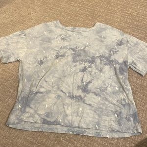 embroiled lighting bolt tee